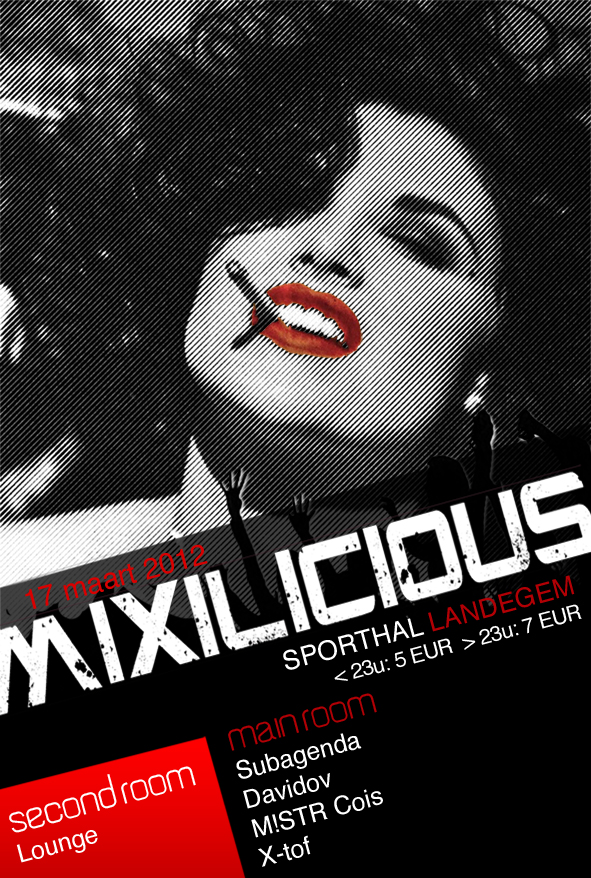 Mixilicious affiche op 17/03/2012